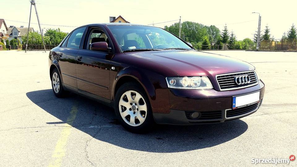 Audi A4 Piękne 100 bezwypadkowe A4 elektryczne lusterka mazowieckie Pułtusk