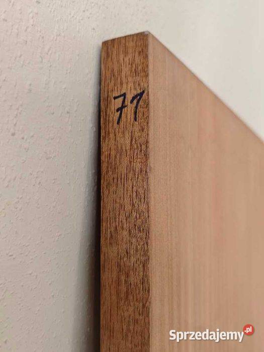 Drzwi wewnętrzne mahoniowe prawdziwe drewno Gastronomia