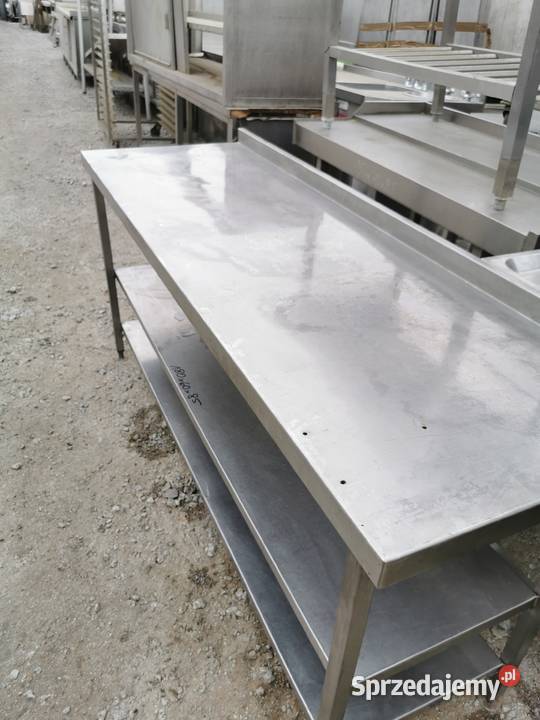 Stół roboczy 2 półki 180x60x85 Krotoszyn