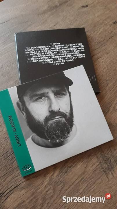 autograf płyta Liroy Alboom Scyzoryk rap hip Kielce sprzedam