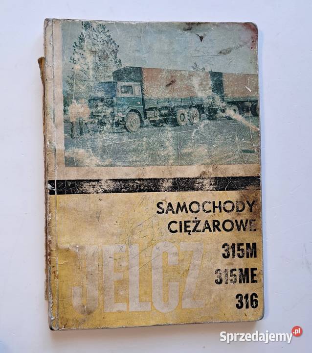 Książka Samochody ciężarowe Jelcz 315M 315ME 316 Kraków