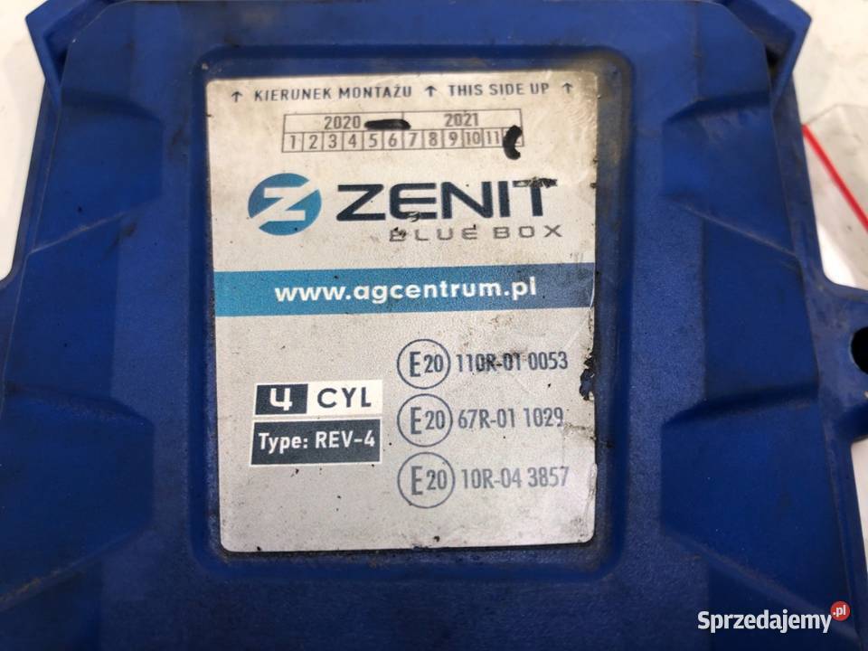 KOMPUTER DO GAZU LPG 67R011029 STEROWNIK GAZU Elementy instalacji LPG