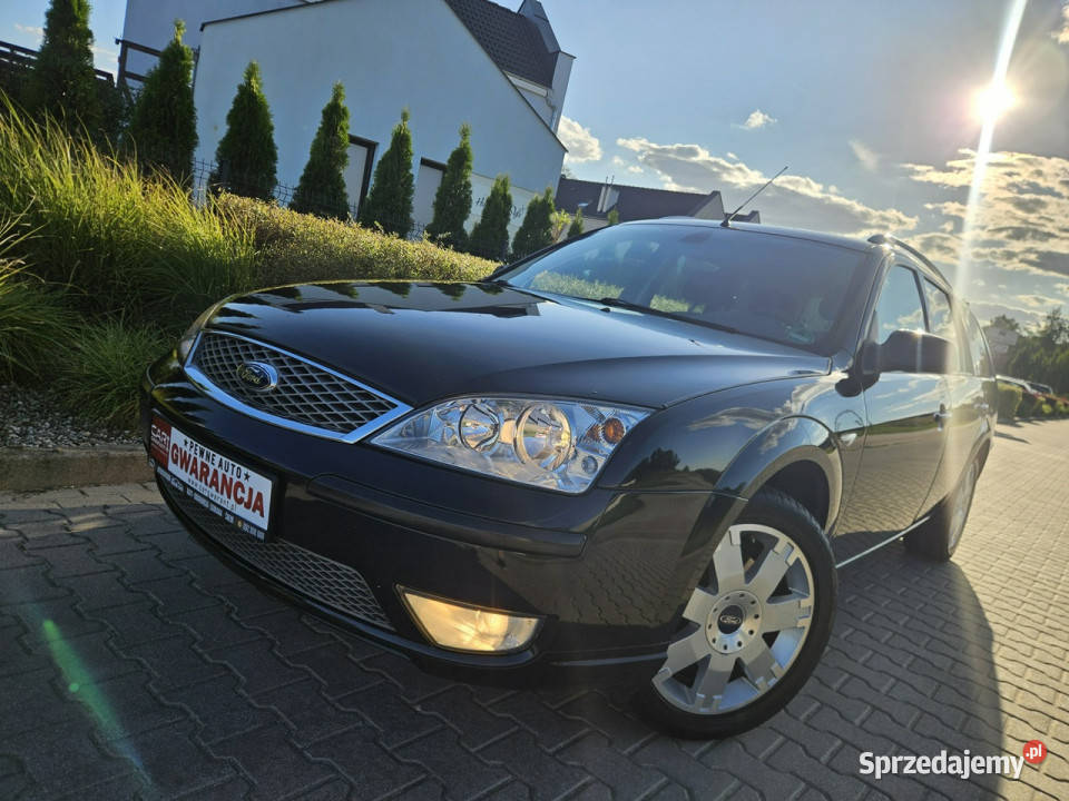 Ford Mondeo 22Tdci 155 BZadbanyRata350 Mk3 czarny Śrem sprzedam