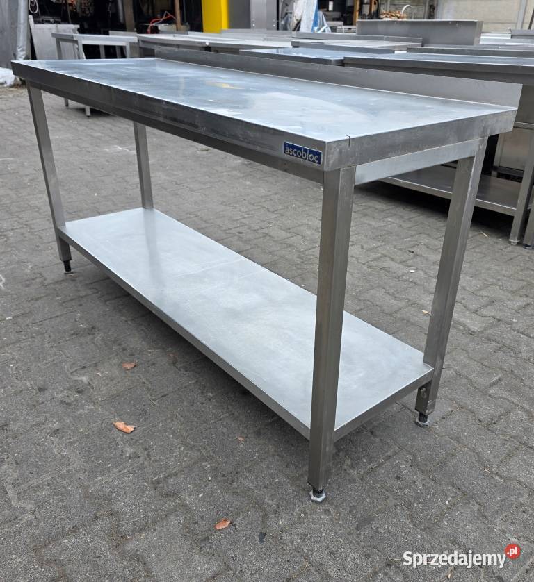 Stół Gastronomiczny z Półką 1706085 M1382 N Nowe Skalmierzyce