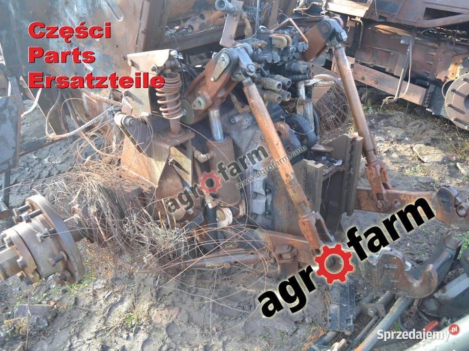 Case MXM 175 części silnik skrzynia biegów oś Byków