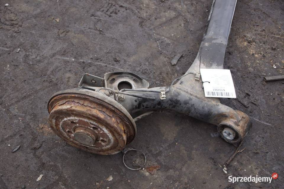 BELKA SANKI TYŁ SKODA FABIA III BĘBEN Lipno