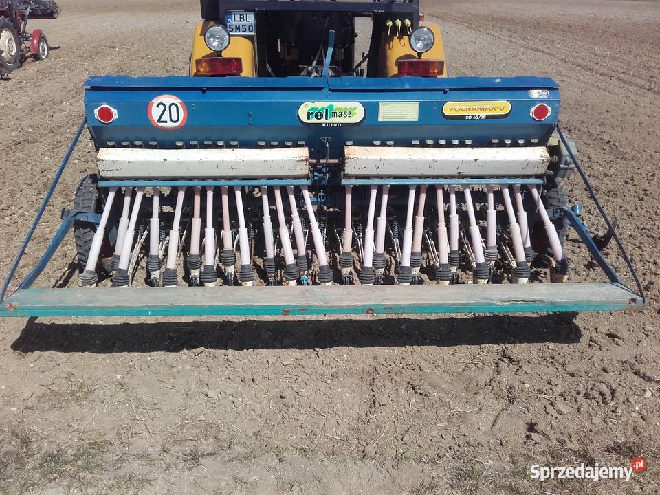Siewnik Poznaniak 6 Rolmasz Kutno Rolnictwo Czernięcin Główny