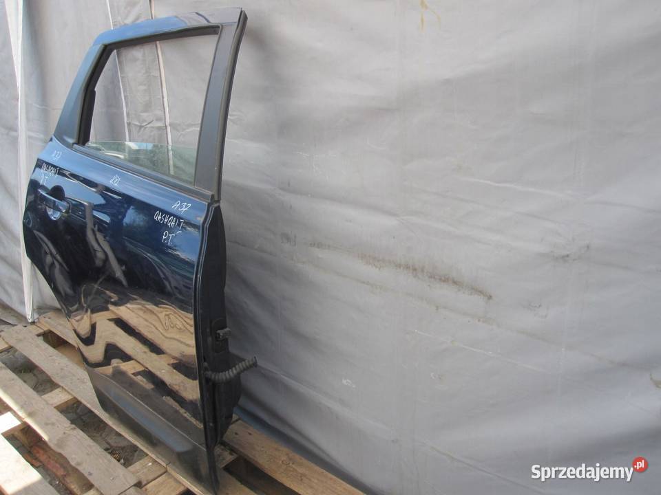 QASHQAI I J10 09r drzwi prawe tył kompletne