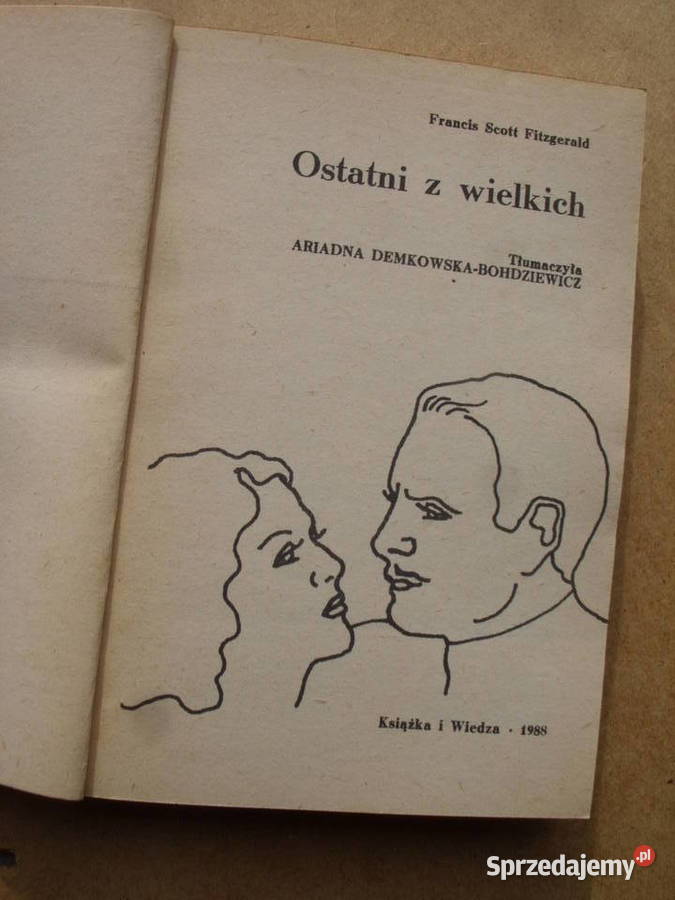 FS FITZGERALDOSTATNI Z WIELKICH 1988 Wołów