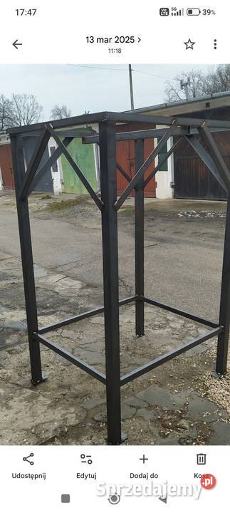 Stojak na mauzera podest Kraśnik