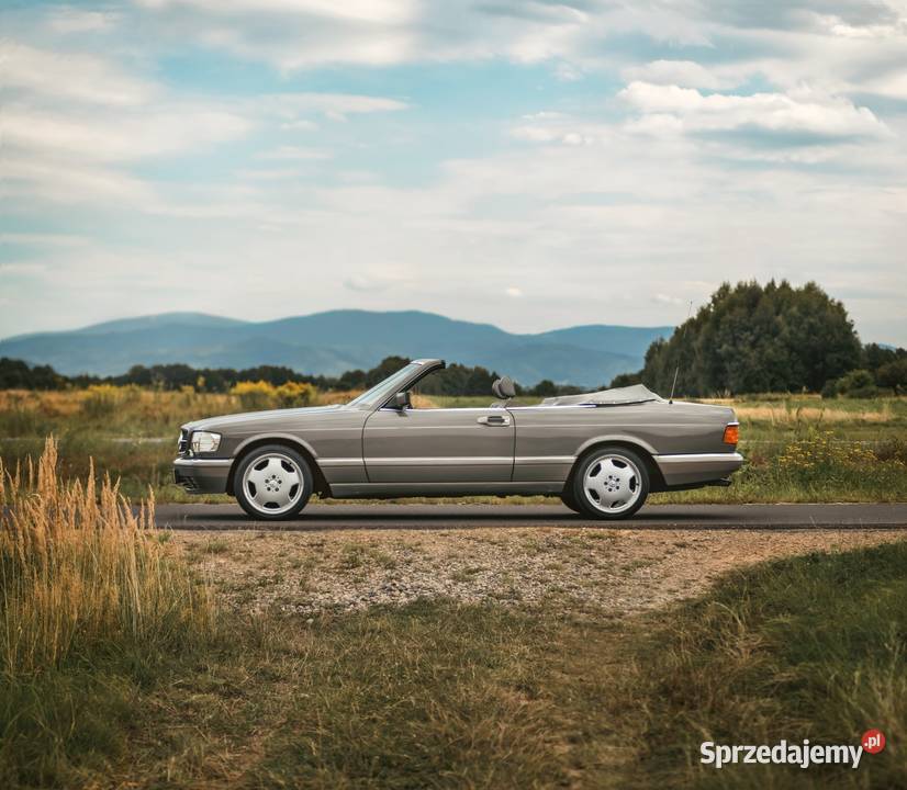MercedesBenz C126 500SEC Bhr Cabriolet Rybarzowice