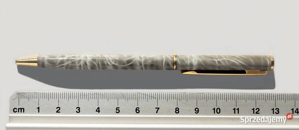 Długopis marmurkowy vintage Readers Digest 90