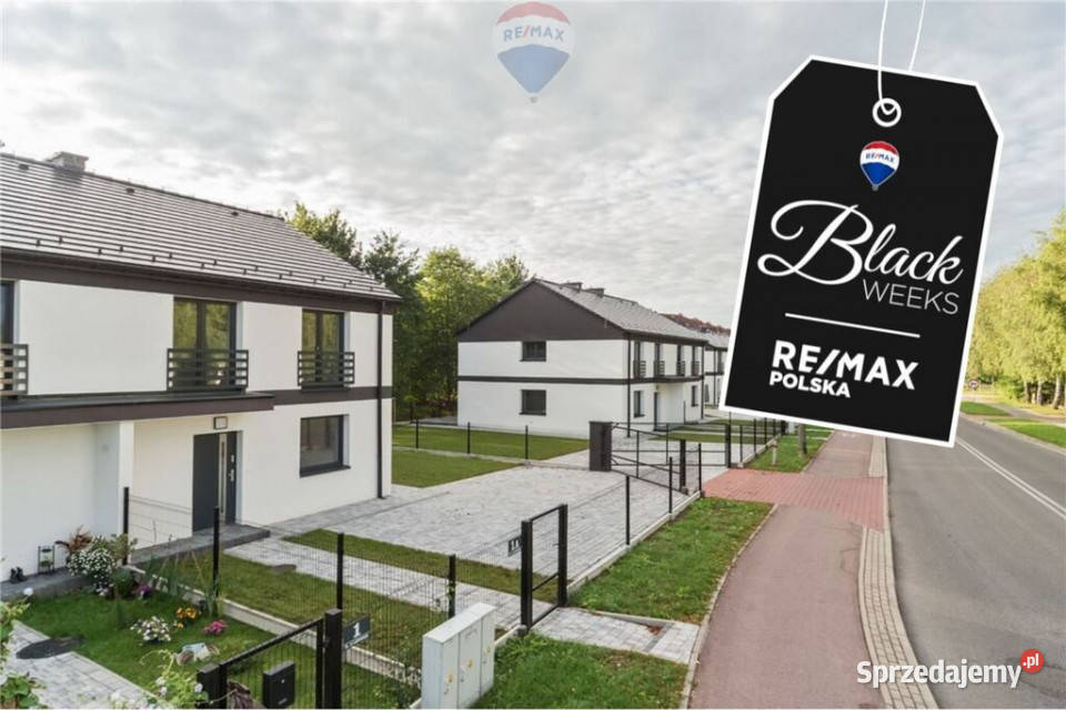 BLACK WEEKS Nowy dom w zabudowie bliźniaczej Sprzedaż