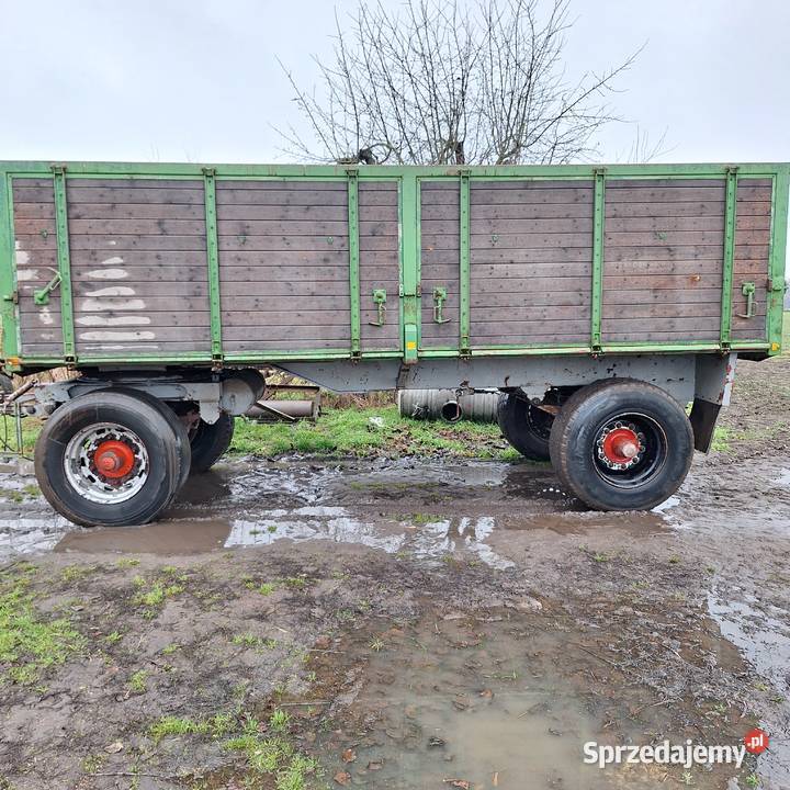 Przyczepa 16 ton Sztywna Słupca