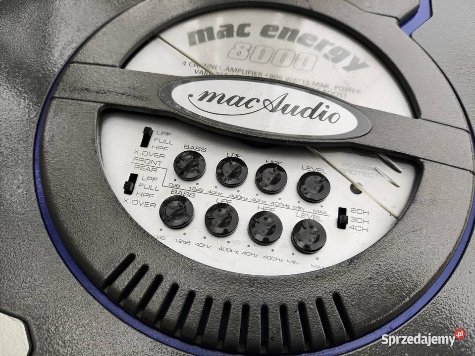Wzmacniacz samochodowy 4 kanałowy Mac Audio Mac śląskie