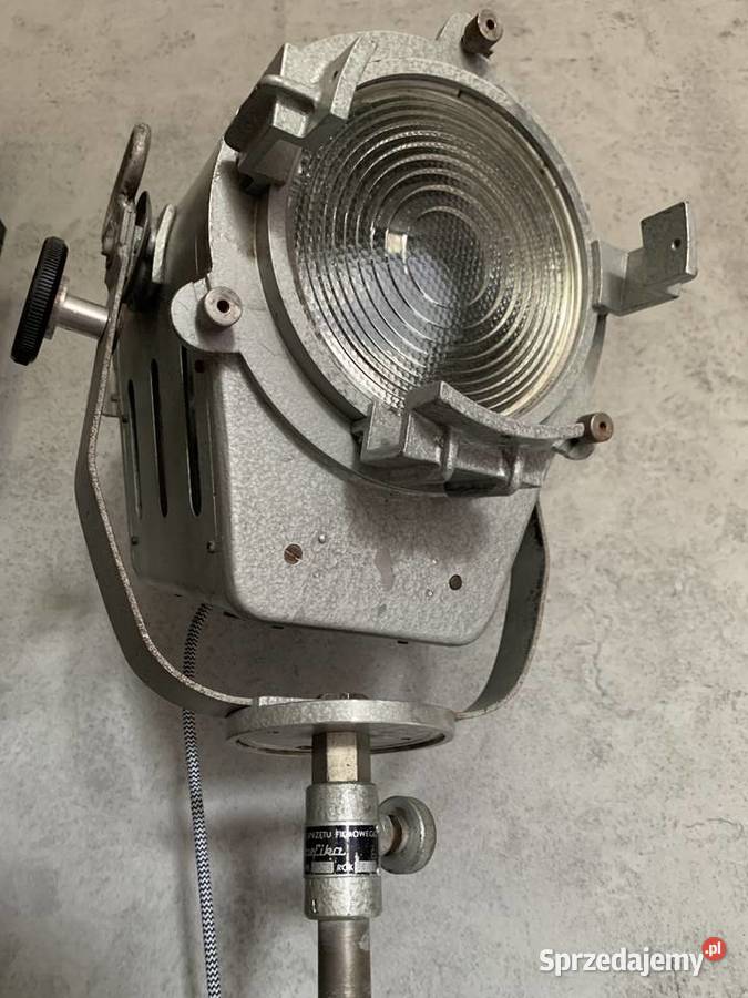 Stara lampa teatralna 1963r PRL Vintage Poznań