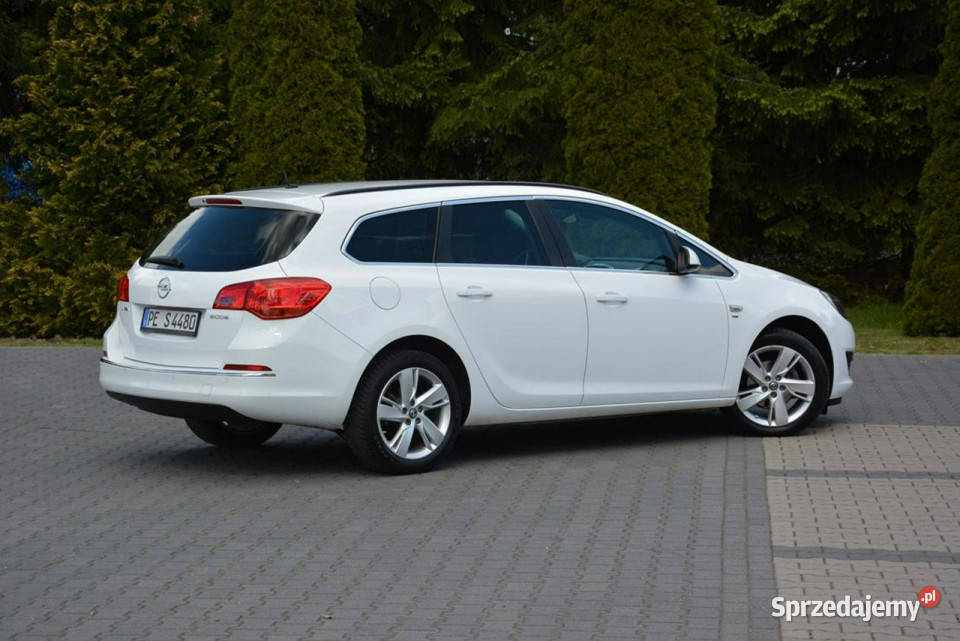 Opel Astra 14T140 Lift Ledy Duża Navi półskóry elektrochrom. lusterko wst. Ostrów Mazowiecka