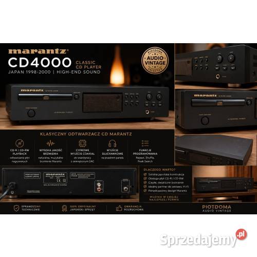 Marantz CD4000 Black Klasyczny Odtwarzacz śląskie