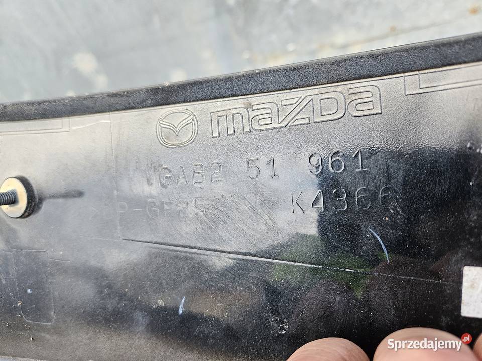 MAZDA 6 II GH KOMBI LOTKA KLAPY BAGAŻNIKA TYŁ Międzychód