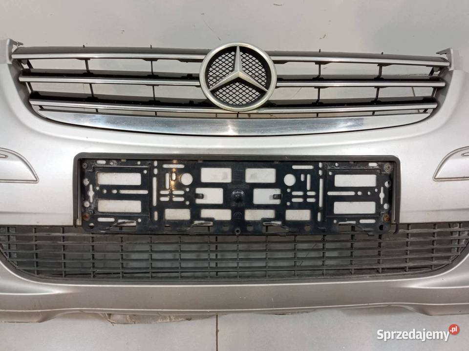 ZDERZAK PRZÓD SREBRNY MercedesBenz Aklasa II Motoryzacja sprzedam