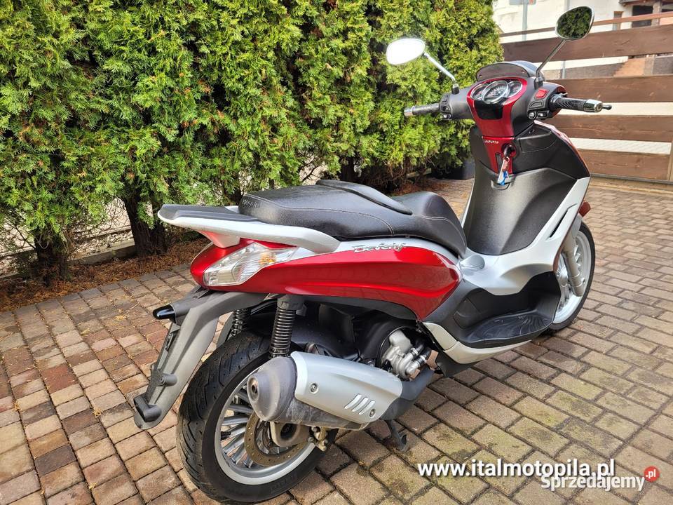 PIAGGIO BEVERLY CRUISER 300ie 13r italmotopila 23121km Piła sprzedam