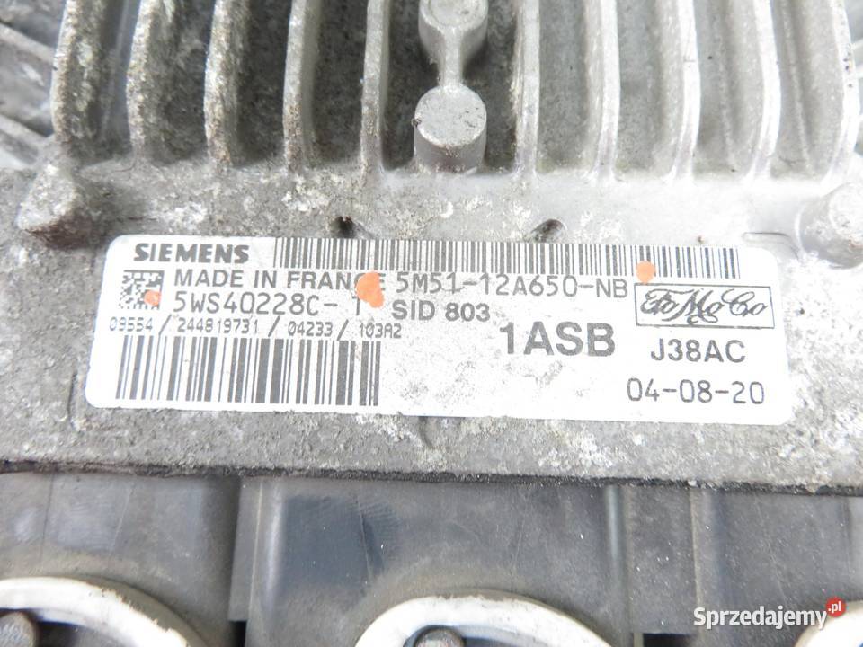 STEROWNIK FORD FOCUS MK2 II 20 TDCi 5M5112A650NB małopolskie