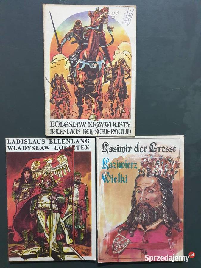 Początki Państwa Polskiego 3 dwujęzyczne komiksy Gdynia