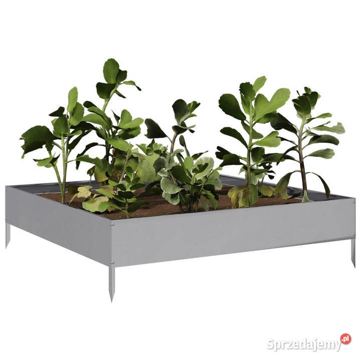 Podwyższona donica 100x100x26 stal galwanizowana Warszawa