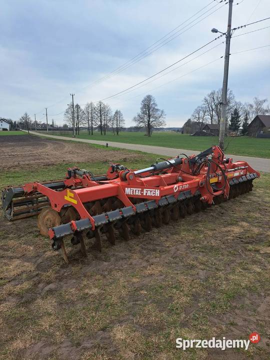 Brona talerzowa METAL FACH U710 6 metrów Wyszków sprzedam