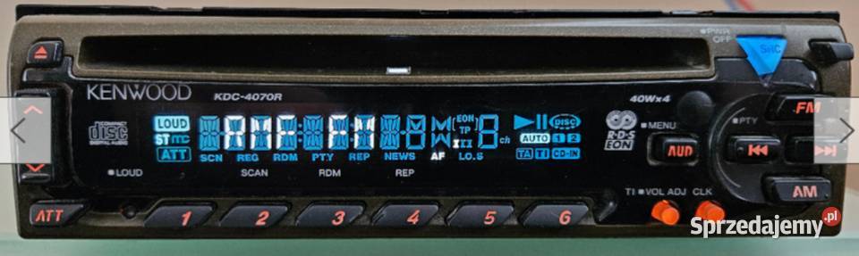RADIO SAMOCHODOWE CD KENWOOD KDC4070 R Radioodtwarzacze Szczecin