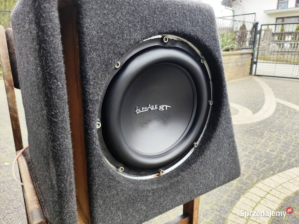 Skrzynia basowa bassowa tuba subwoofer In Phase Głośniki Niegowonice