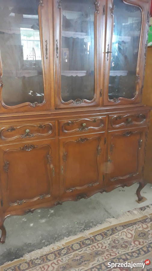 Witryna kredens ludwikowski Tarnogród