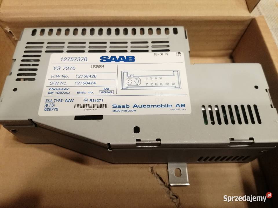 SAAB 93 upgrade audiosystem PREMIUM 150 zestaw opolskie Opole