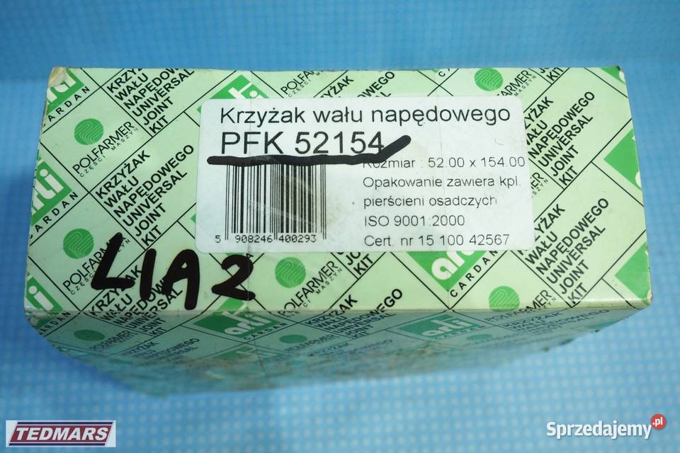 Krzyżak wału napędowego PFK52154 Włocławek