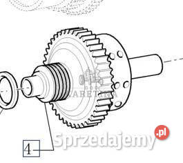 Holland T7000 T7030 Koło Zębate Przekładni Jastrzębniki