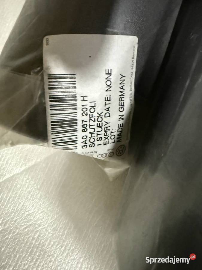 Mata wygłuszenie drzwi VW Seat Audi oryginał 3 osobowe Kolbuszowa Dolna