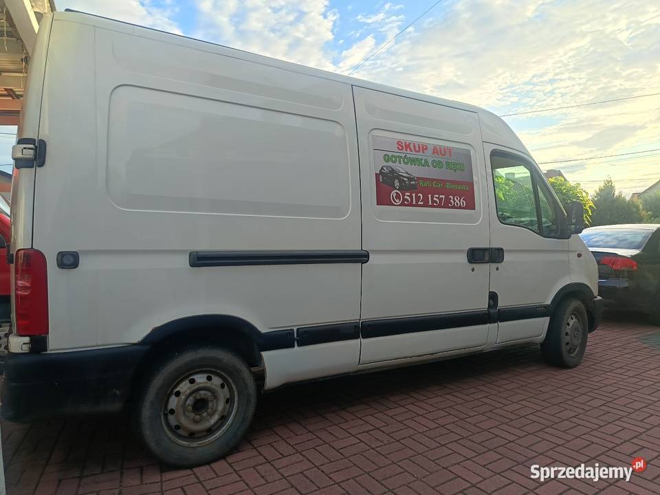 Renault Master 25 D Furgon 2001r Bierawa