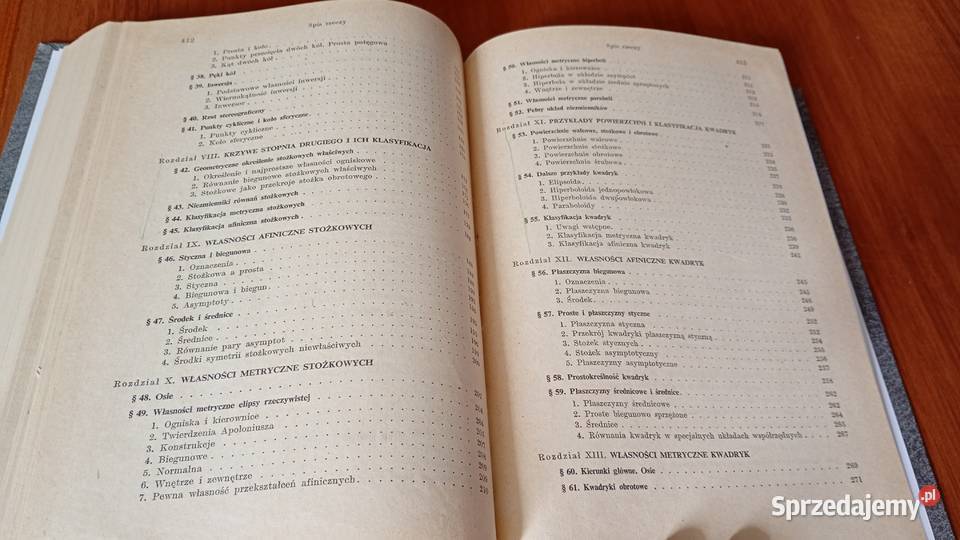 Geometria analityczna Marceli Stark Biblioteka pomorskie Gdańsk