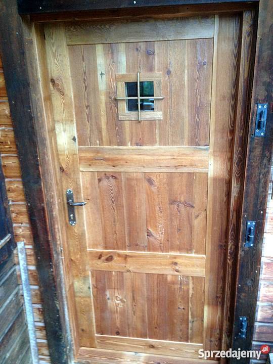 Solidne drzwi ze starego drewna Alldeco Warszawa