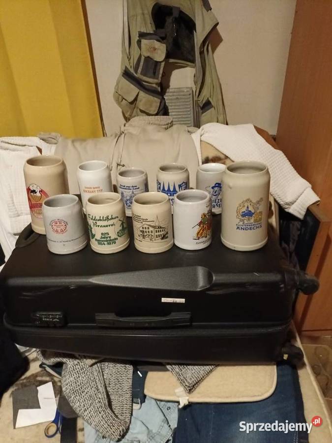 Kufle kamionkowe szkliwiona z lat 60 XX wieku Bielsko-Biała sprzedam