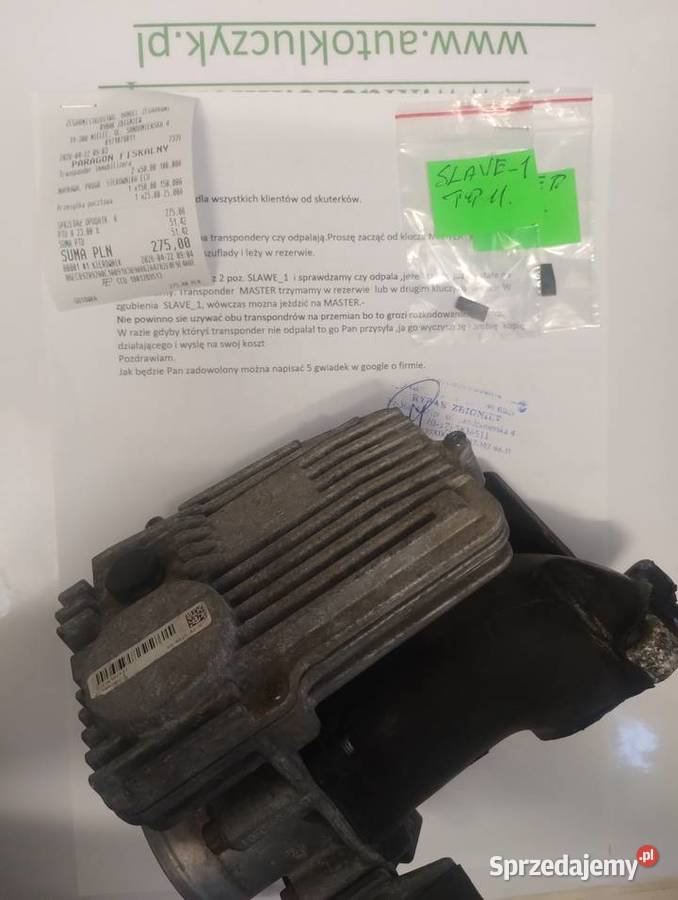 Dorabianie programowanie kluczy do skuterów Mielec