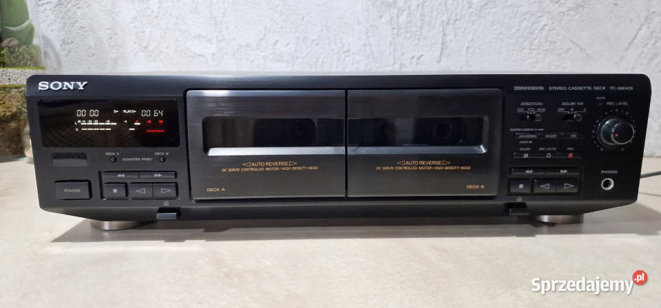 Magnetofon Sony TCWE405 TC WE 405 casette deck Międzychód