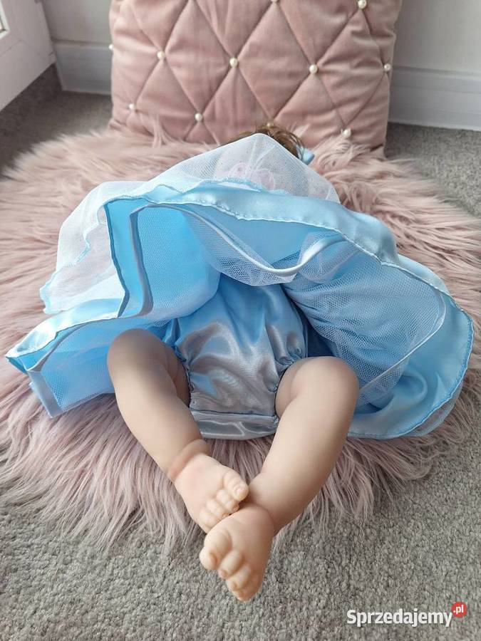 Lalka żywe dziecko reborn piękna NOWA duża 50 Malbork
