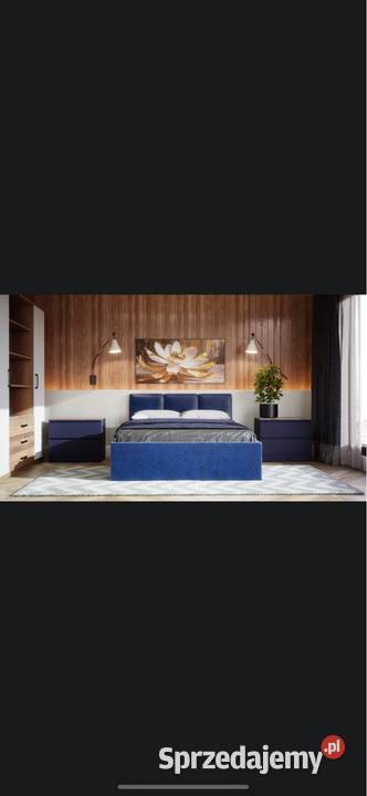 Łóżko tapicerowane Dona 160200 Łóżka Przygodzice sprzedam