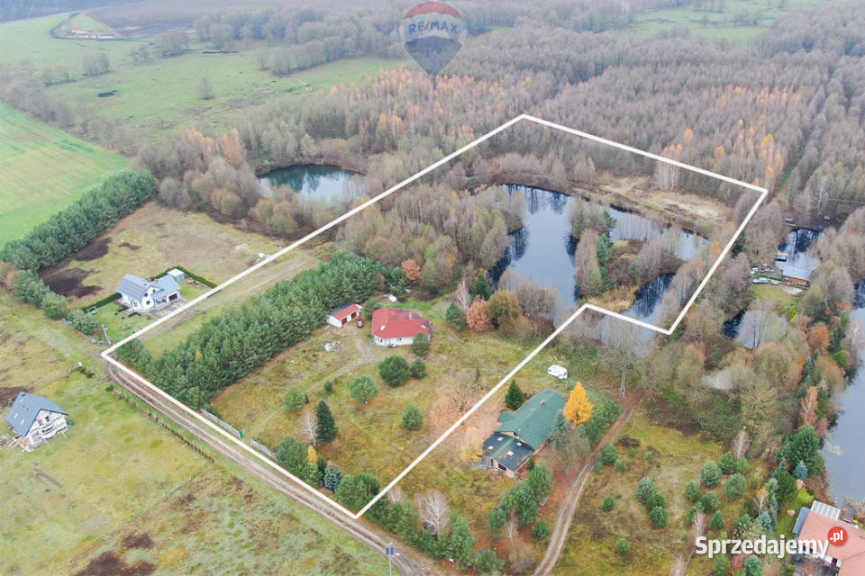 Dom wolnostojący stawem Toruń Obory 21764m2 kujawsko-pomorskie
