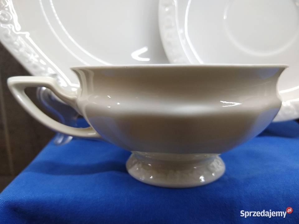 Filiżanka herbata Rosenthal Biała Maria US Zone Kalisz