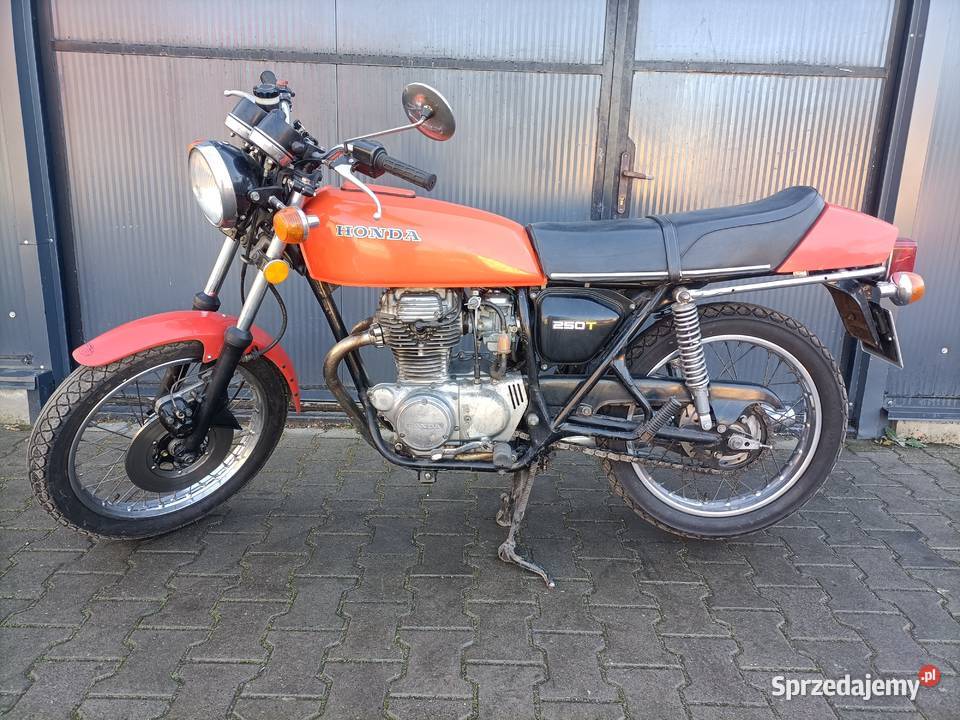 Honda CJ 250 zarejestrowana Motoryzacja Padniewko