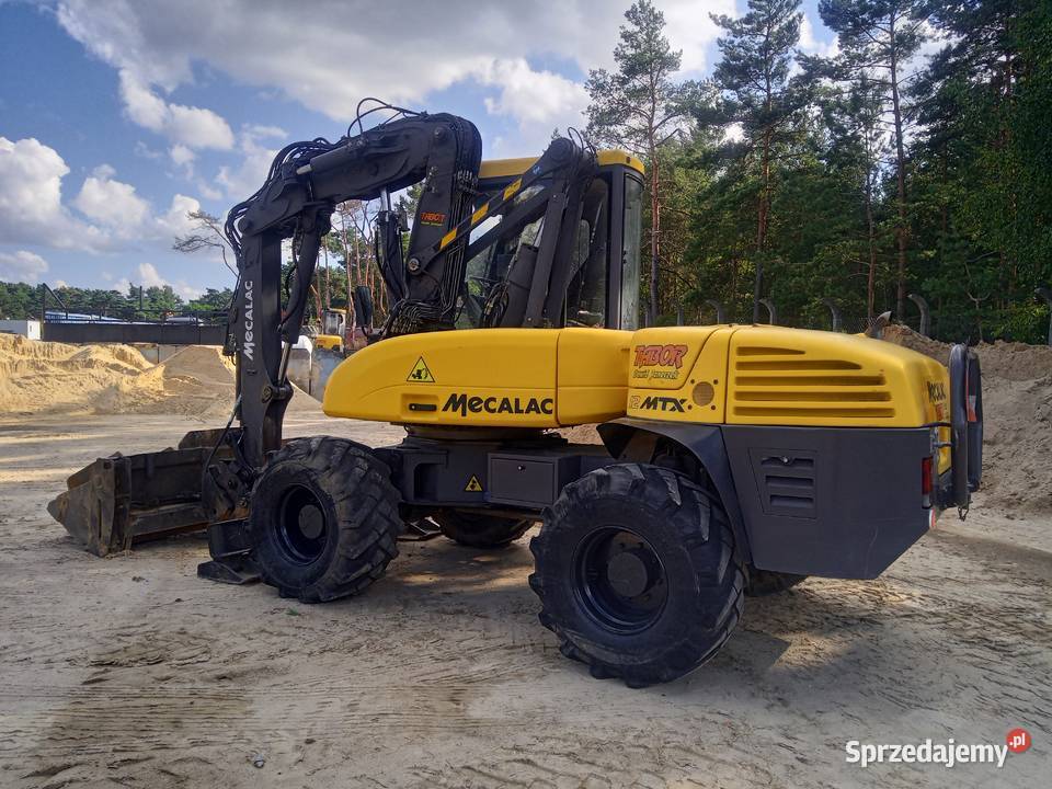 Mecalac MTX 12 MXT 2011r Koparkoładowarka OKAZJA Łask