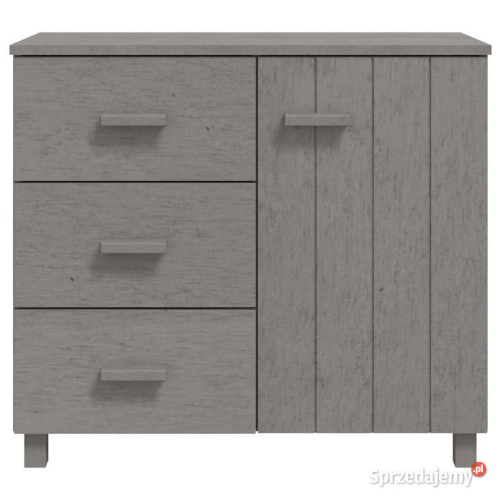 Szafka HAMAR jasnoszara 90x40x80 drewno sosnowe sprzedam