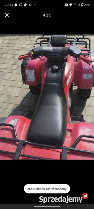 honda foreman 400 9999999km Rymanów